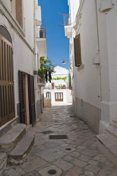 Callejuela. Noci. Puglia. Italia . — Foto de Stock