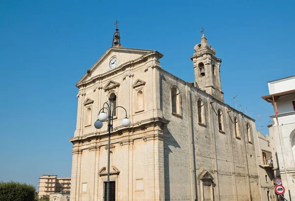 Kościół st. michele arcangelo. Castellaneta. Puglia. Włochy. — Zdjęcie stockowe