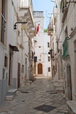 alleyway. Putignano. Puglia. İtalya. 