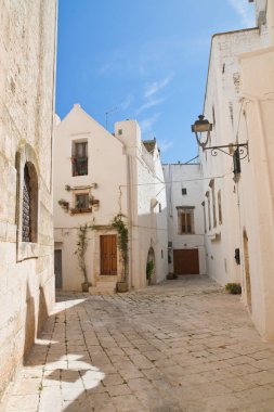 alleyway. Locorotondo. Puglia. İtalya. 