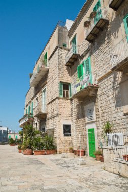 Alleyway. Molfetta. Puglia. İtalya. 