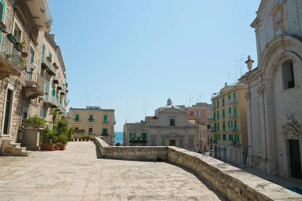 Pohled na Molfetta. Puglia. Itálie. — Stock fotografie
