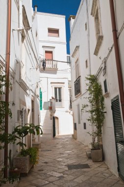 alleyway. Locorotondo. Puglia. İtalya. 