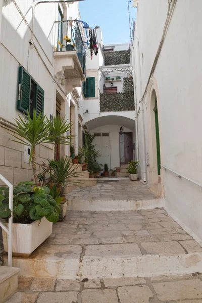 Ara sokakta. Martina Franca. Puglia. İtalya. 