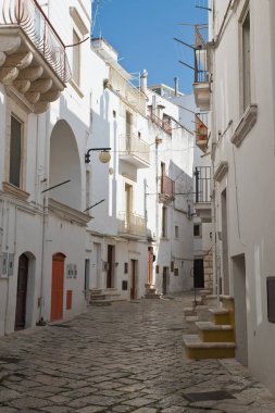 alleyway. Putignano. Puglia. İtalya. 