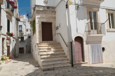 alleyway. Putignano. Puglia. İtalya. 