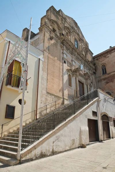 Kerk van st. domenico. Castellaneta. Puglia. Italië. — Stockfoto