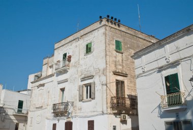 alleyway. Castellaneta. Puglia. İtalya. 