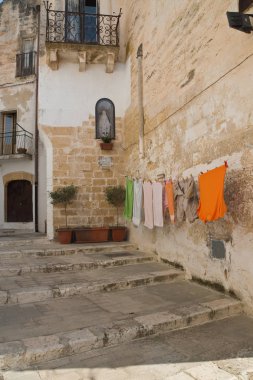 alleyway. Castellaneta. Puglia. İtalya. 