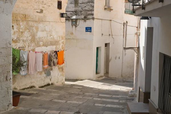 Переулок Кастелланета Апулия Италия — стоковое фото