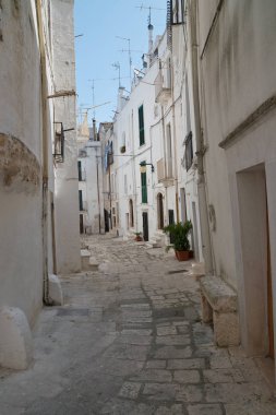 alleyway. Putignano. Puglia. İtalya. 