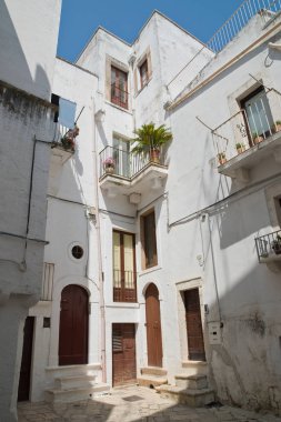alleyway. Putignano. Puglia. İtalya. 