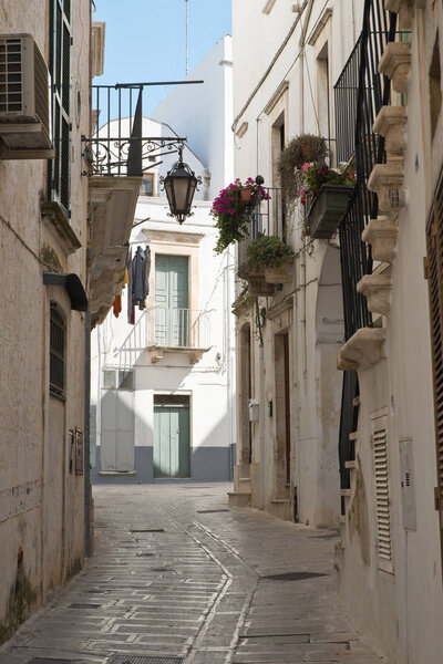 Alleyway. Martina Franca. Puglia. Italy.
