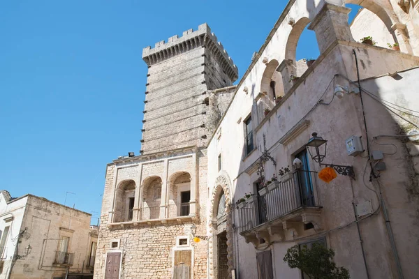 Ducal Castle Ceglie Messapica Puglia Italy — Stock Photo, Image