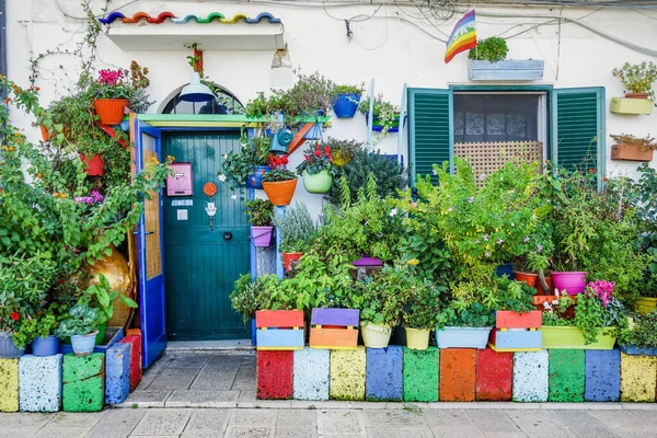 Allée Caractéristique Bari Pouilles Italie — Photo