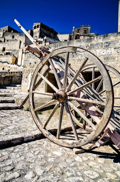 Callejuela Sassi Matera Basilicata Italia — Foto de Stock