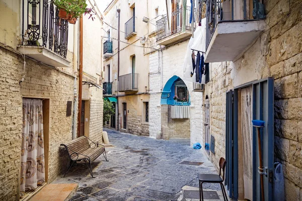 Στο Alleyway Μπάρι Πούλια Ιταλία — Φωτογραφία Αρχείου