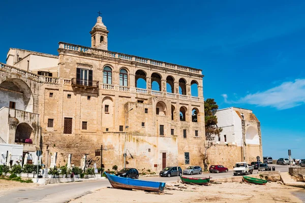 Benedictine Abbey San Vito Polignano Mare Puglia Italy — Stock Photo, Image