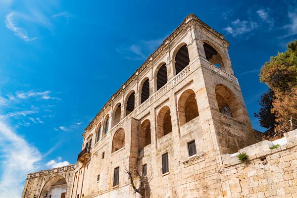 Abbaye Bénédictine San Vito Polignano Une Jument Pouilles Italie — Photo