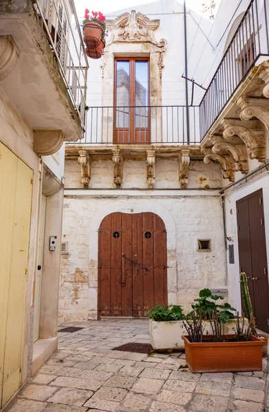 Alleyway Noci Puglia Italy — Stock Photo, Image