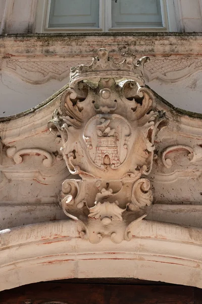 Historyczny Pałac Martina Franca Puglia Włochy — Zdjęcie stockowe