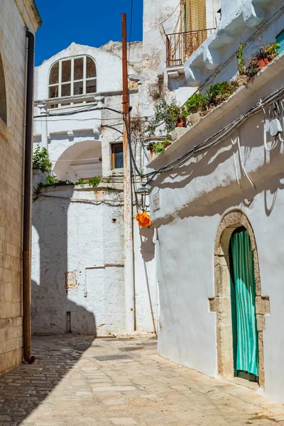 Alleyway Ceglie Messapica Puglia Italy — Fotografia de Stock