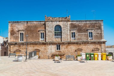 Vitale Sarayı. Ceglie Messapica. Puglia. İtalya.