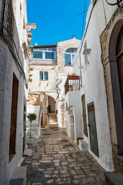 Alleyway Ceglie Messapica Puglia Italy — Stock Photo, Image