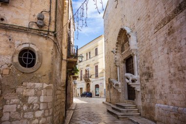 Sokak arası, Rutigliano. Puglia. İtalya. 