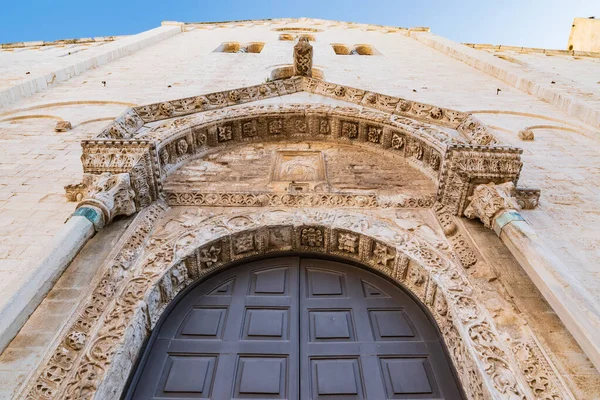 Basilika Kathedralkirche Nicola Bari Apulien Italien — Stockfoto