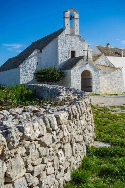 Iglesia Abadía Santa María Barsento Noci Puglia Italia —  Fotos de Stock