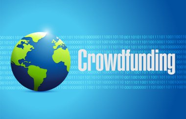 crowdfunding ikili dünya işareti kavramı