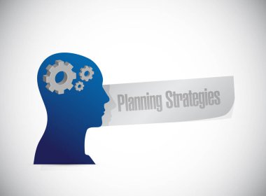 planlama stratejileri işareti kavramı beyin