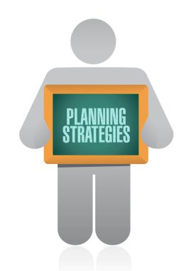 planlama stratejileri yazı tahtası işareti kavramı