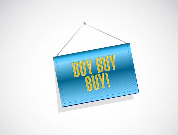 Buy buy buy banner sign concept — Stock Photo, Image