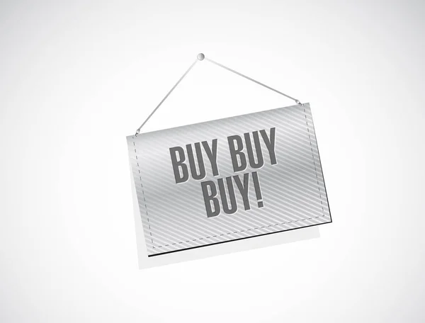 Comprar comprar comprar banner signo concepto —  Fotos de Stock