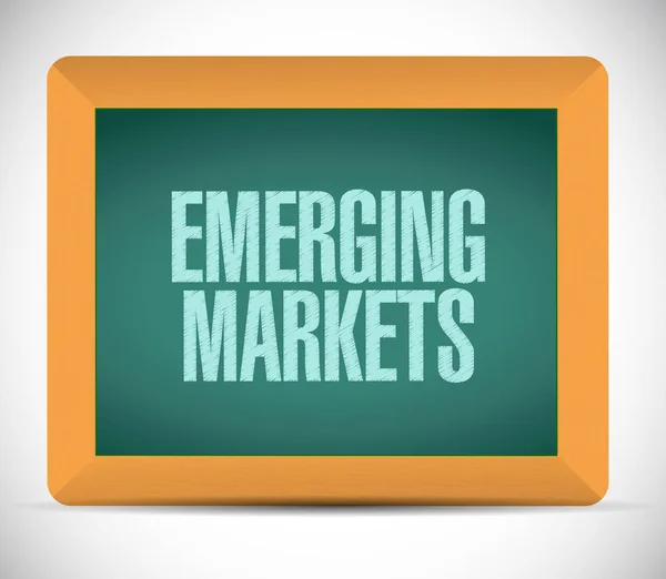 Emerging markets concept illustration design graphic — Stock Photo, Image