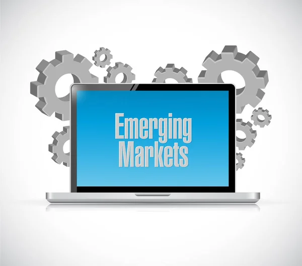 Emerging markets concept illustration design graphic — Stock Photo, Image