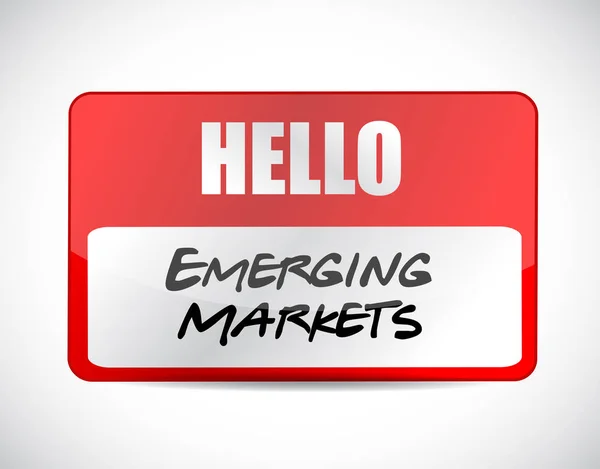 Emerging markets concept illustration design graphic — Stock Photo, Image