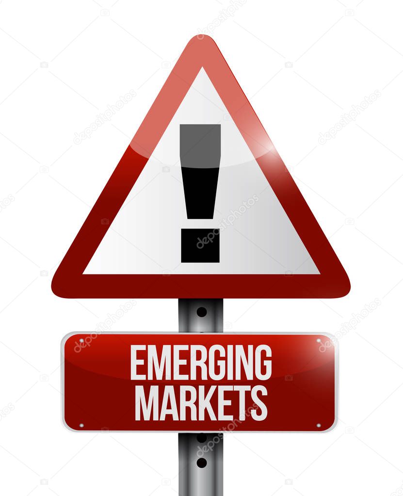 emerging markets concept illustration design graphic