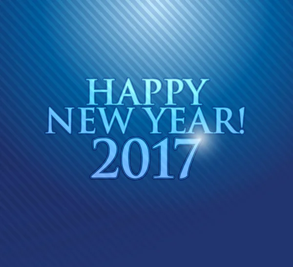 2017 新年あけましておめでとうございます。ブルー テクスチャ — ストック写真