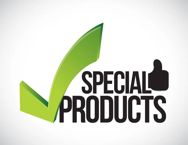 Special products approved concept illustration — Stock Photo, Image