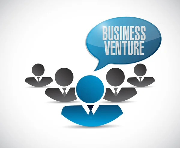 Üzleti vállalkozás csapatmunka jel fogalma — Stock Fotó