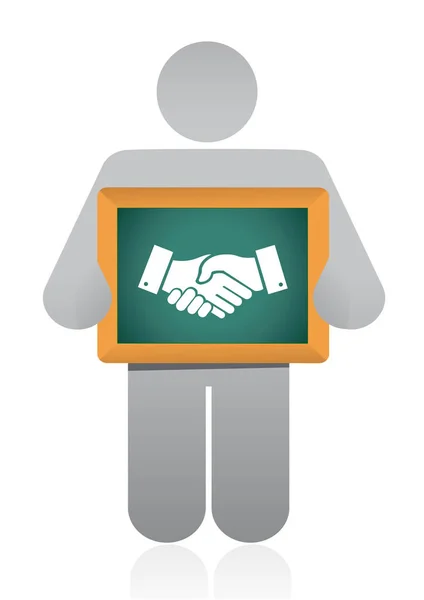 Agreement handshake sign concept — Stock Photo, Image