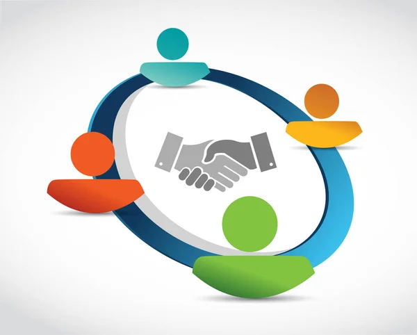 Business agreement handshake concept — Stock Photo, Image