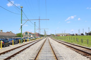 Demiryolu yol arabası tramvay New Orleans, Louisiana için
