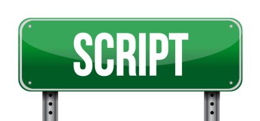 komut dosyası sokak tabelası konsept illüstrasyon tasarımı