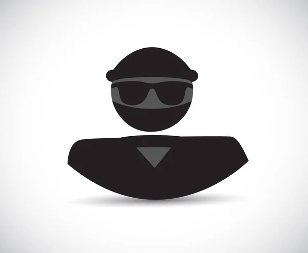 Bandit avatar illustration design isolated — Stock Photo, Image