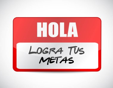 hedefleri adı etiketi Burcun İspanyolca elde