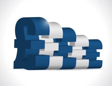 Lirası iş grafik konsept illüstrasyon